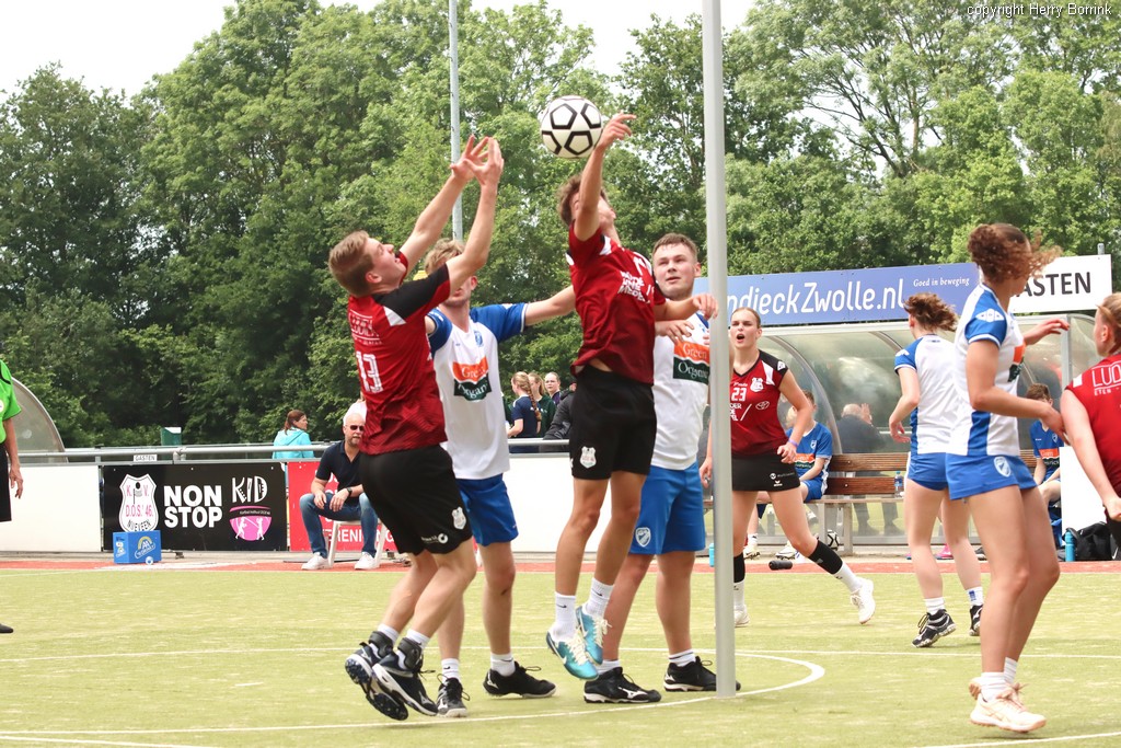 DOS’46 VDK/Groep A2 – Wit-Blauw/Green Organics A1  1 juni 2024