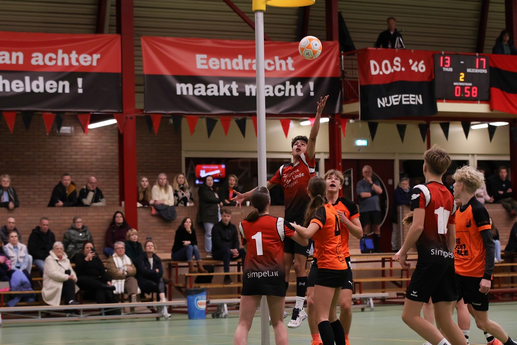 Dos’46/VDK Groep B1 – Unitas/Perspectief B1 18 Januari 2025