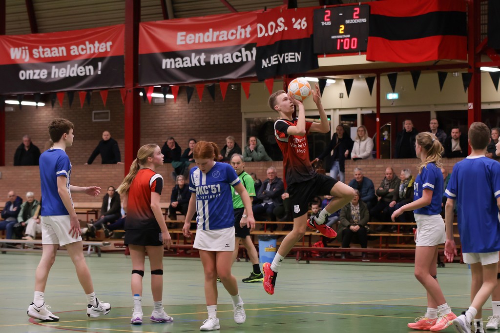 Dos’46/VDK Groep C1 – NKC’51 C1 18 Januari 2025